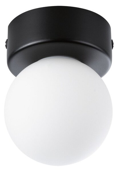 Stropní Lampa Paulmann, Gove, stmívatelné, Černá, Obývací pokoj, Sklo, Moderní