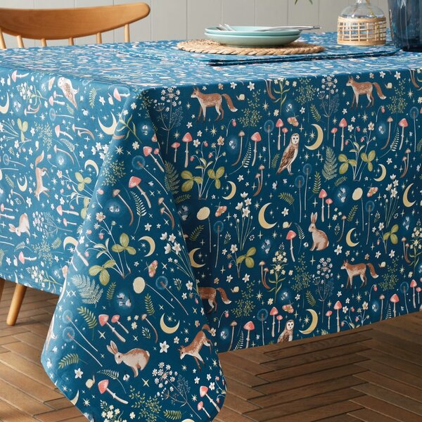 Bavlněný ubrus 132x178 cm Enchanted Twilight Animals – Catherine Lansfield