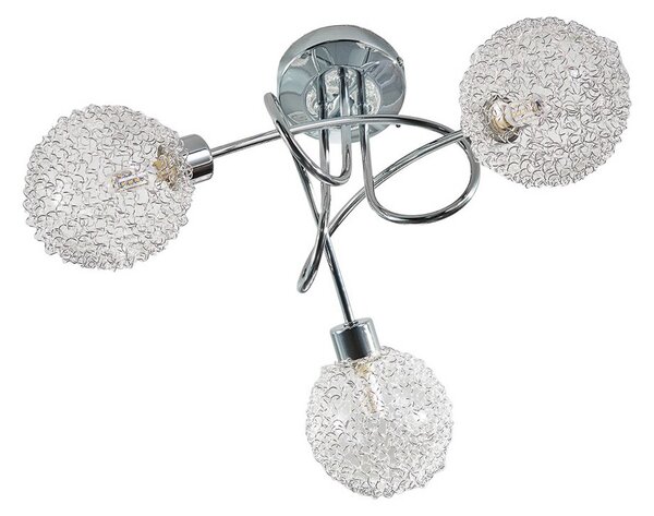Stropní Lampa Lindby, Ticino, stmívatelné, Metalická, Chodba, Kov, Moderní