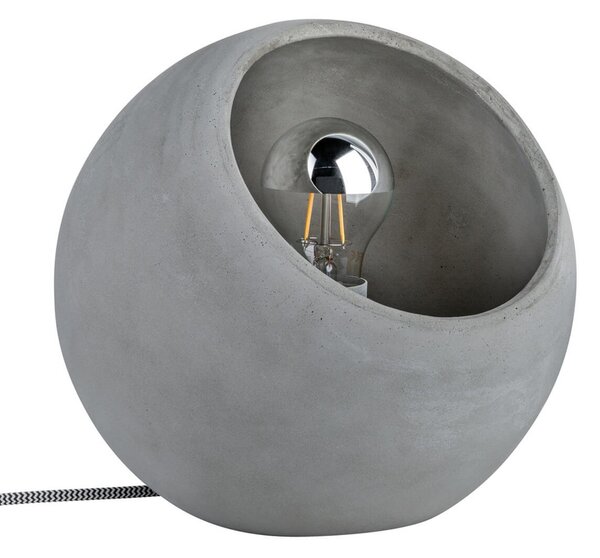 Stolní lampa Paulmann, Ingram, Šedá, Obývací pokoj, Beton, Moderní