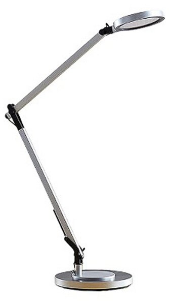 Stolní lampa Lindby, Rilana, stmívatelné, Metalická, Pracovna, Kov, Moderní