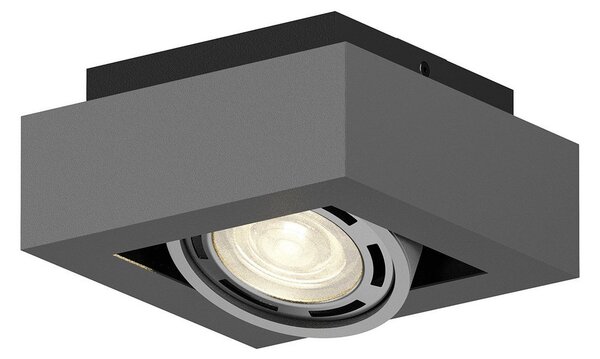 Stropní Lampa Arcchio, Ronka, stmívatelné, Šedá, Obývací pokoj, Kov, Moderní