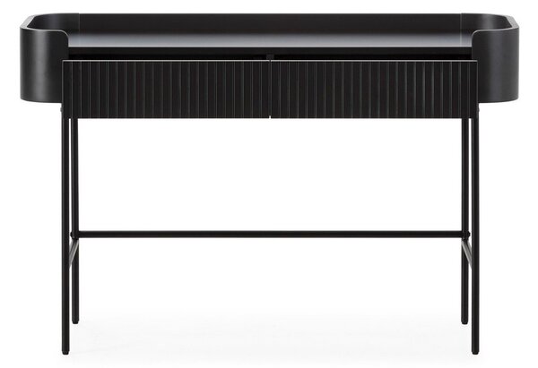 Černý konzolový stolek 40x120 cm Willa – MOME