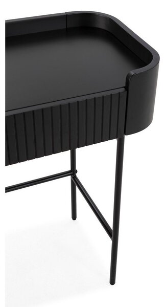 Černý konzolový stolek 40x120 cm Willa – MOME
