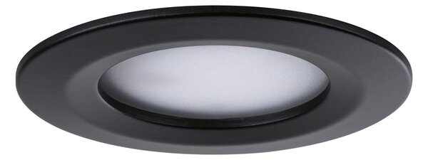 P 94474 LED vestavné svítidlo Nova kruhové 3x6,5W černá/mat nevýklopné 3-krokové-stmívatelné 3ks sada - PAULMANN