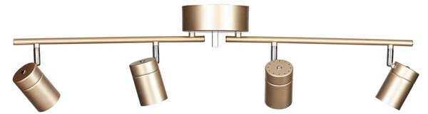 Stropní Lampa By Rydéns, Correct, stmívatelné, Zlatá / mosazná, Obývací pokoj, Kov, Moderní