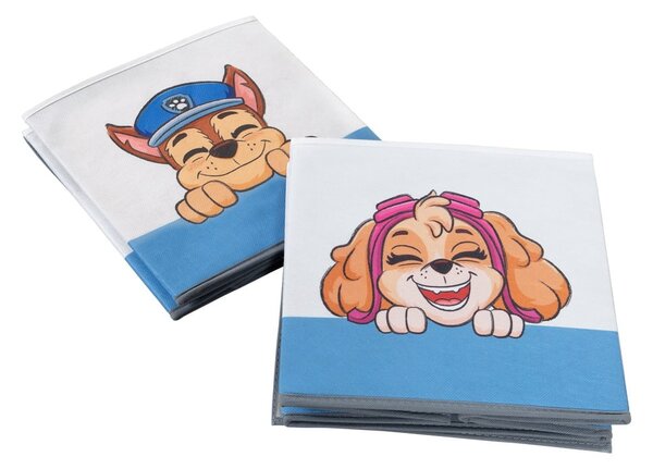 Látkové dětské organizéry na hračky v sadě 2 ks 27x27x27 cm Paw Patrol – Roba