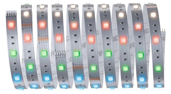 P 79864 MaxLED 250 RGBW základní sada bez krytí 3m 20W ovladač změny barev - PAULMANN
