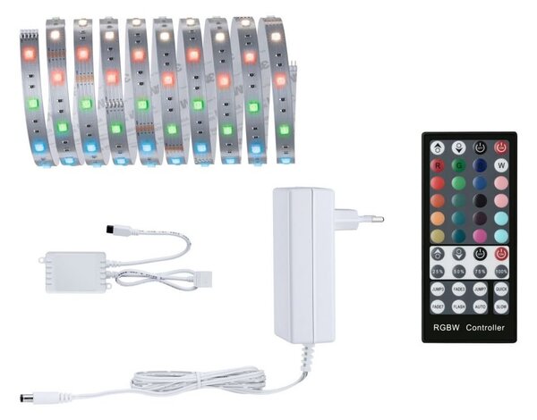 P 79864 MaxLED 250 RGBW základní sada bez krytí 3m 20W ovladač změny barev - PAULMANN