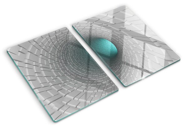 Krájecí prkénko skleněné 3D tunel s efektem hloubky ddk-nr-wm-00005935