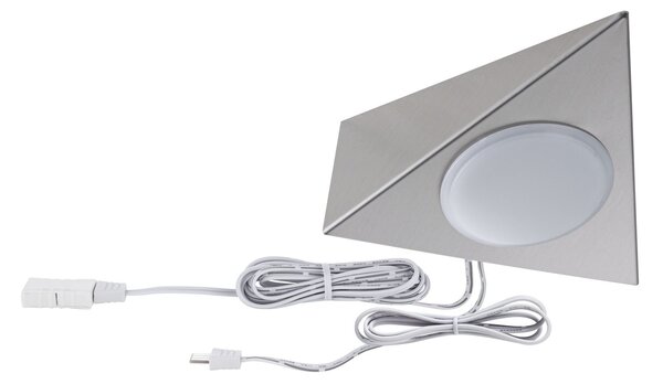 P 99958 Nábytkové svítidlo Clever Connect spot Trigo nikl kartáčovaný 12V 2,1W měnitelná bílá 2.700-6.500K - PAULMANN