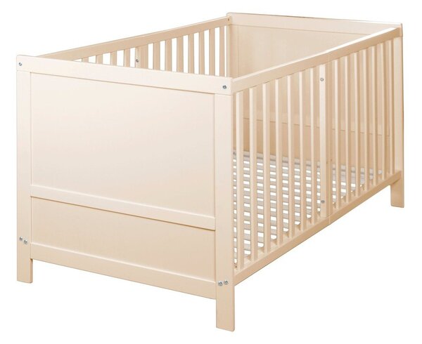 Postýlka s nastavitelnou výškou 70x140 cm v přírodní barvě Easy Sleep – Roba