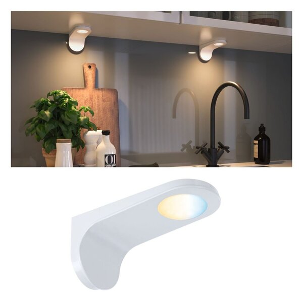 P 99957 Nábytkové svítidlo Clever Connect spot Neda bílá mat 12V 2,1W měnitelná bílá 2.700-6.500K - PAULMANN