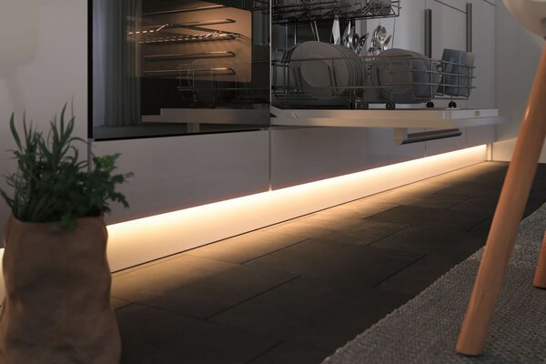 P 99972 Nábytkové svítidlo Clever Connect Stripe čirá 12V 6,5W TunableWhite 2.700K - PAULMANN