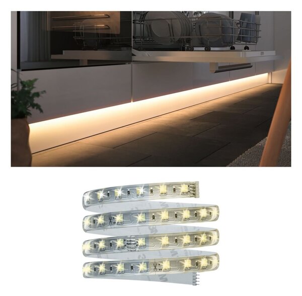 P 99972 Nábytkové svítidlo Clever Connect Stripe čirá 12V 6,5W TunableWhite 2.700K - PAULMANN