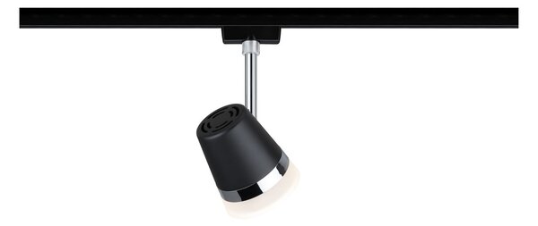 P 96925 URail LED-spot Cone max 15 W černá mat/chrom kov/umělá hmota GU10 - PAULMANN