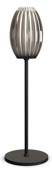 Stolní lampa Herstal, Černá, Obývací pokoj, Sklo