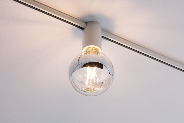 P 94974 URail spot Ceiling Socket bílá E27 stmívatelné bez zdroje světla - PAULMANN