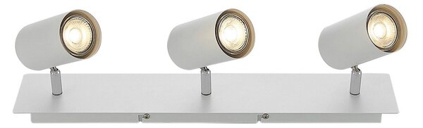 Stropní Lampa Lindby, Joffrey, stmívatelné, Bílá, Obývací pokoj, Kov, Moderní