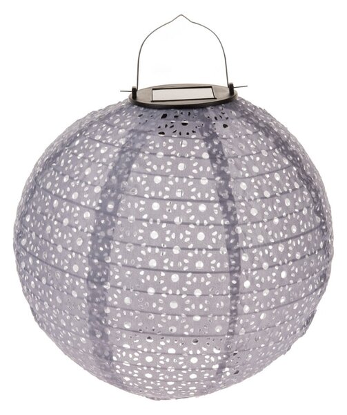 Šedý lampion ø 25 cm – Dakls