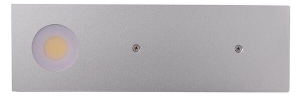 IMPR 687129 Deko-Light nábytkové přisazené svítidlo Fine II 12V DC 2,30 W 2700 K 220 lm 190 stříbrnášedá RAL 7001