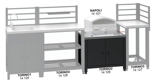 Modul venkovní kuchyně Torino 2 – Cattara
