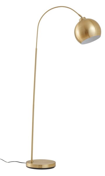 Stojací Lampa Lindby, Moisia, Zlatá / mosazná, Obývací pokoj, Kov, Moderní