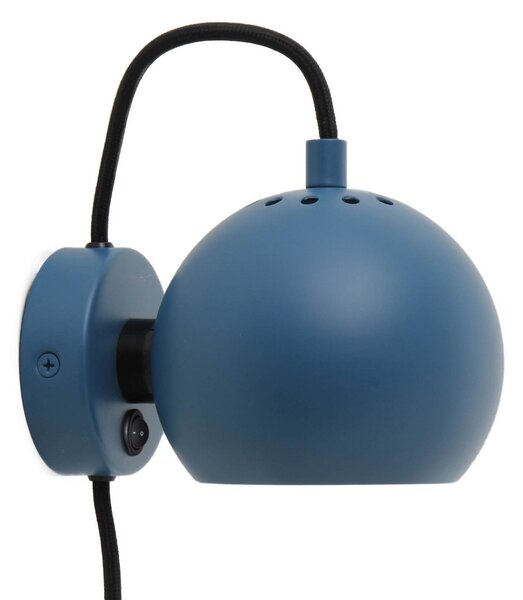 Nástěnná Svítidla FRANDSEN, Ball Magnet, Modrá, Obývací pokoj, Kov, Design
