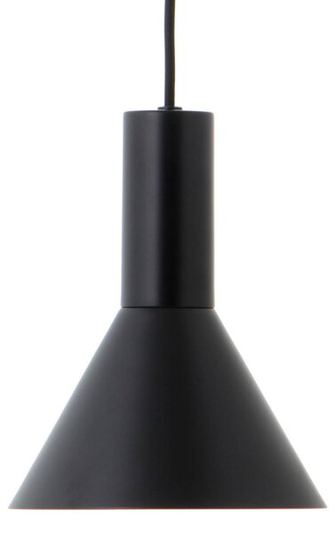 Závěsná svítidlo FRANDSEN, Lyss, stmívatelné, Černá, Obývací pokoj, Kov, Design