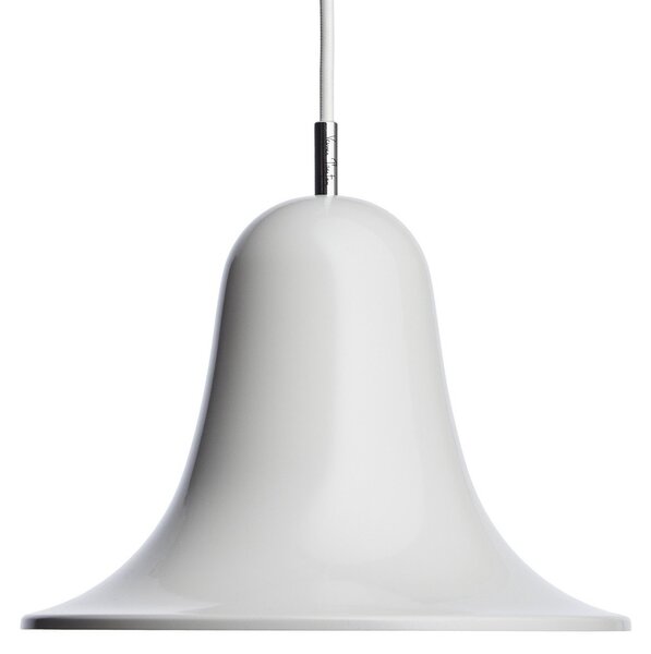 Závěsná svítidlo Verpan, Pantop, stmívatelné, Šedá, Obývací pokoj, Kov, Design