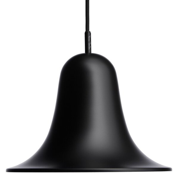 Závěsná svítidlo Verpan, Pantop, stmívatelné, Černá, Obývací pokoj, Kov, Design