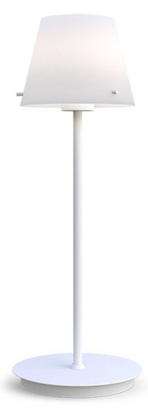 Stolní lampa Herstal, Bílá, Obývací pokoj, Kov