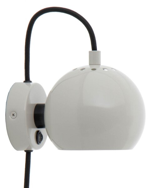 Nástěnná Svítidla FRANDSEN, Ball Magnet, Šedá, Obývací pokoj, Kov, Design