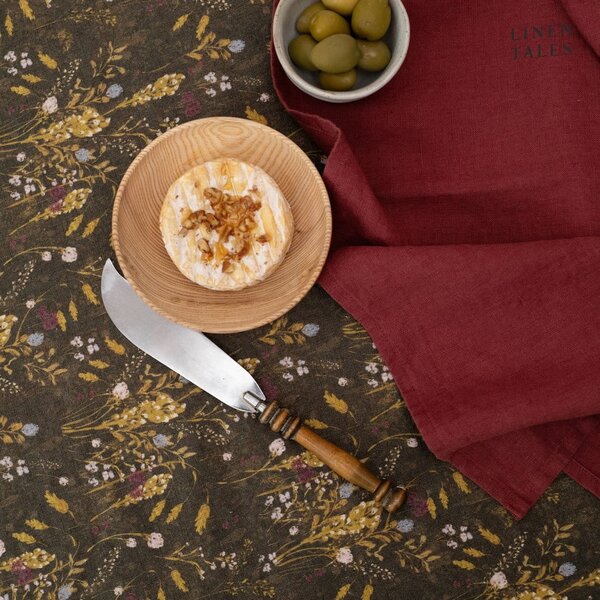 Lněné ubrousky v sadě 2 ks 40x40 cm Marsala – Linen Tales