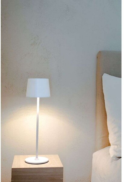 Fiore Portable Stolní Lampa IP44 Matt White - Markslöjd
