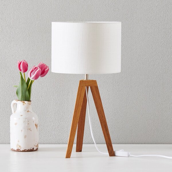 Stolní lampa Markslöjd, KULLEN, Dřevo, Obývací pokoj, Dřevo, Moderní