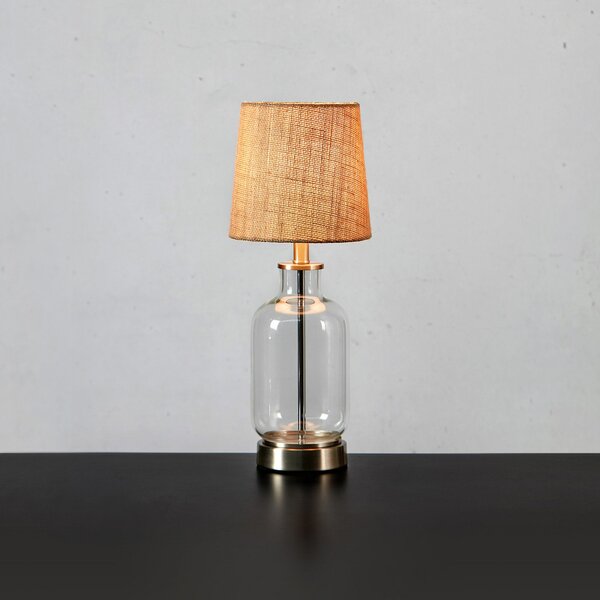 Stolní lampa Markslöjd, Costero, Béžová, Obývací pokoj, Sklo