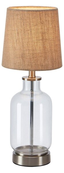 Stolní lampa Markslöjd, Costero, Béžová, Obývací pokoj, Sklo
