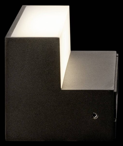 LA 1003539 L-LINE OUT WL venkovní LED nástěnné přisazené svítidlo antracit CCT switch 3000/4000 K - BIG WHITE (SLV)