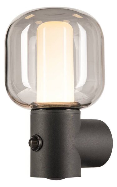 LA 1004679 OVALISK WL Sensor venkovní LED nástěnné přisazené svítidlo antracit CCT switch 3000/4000 K - BIG WHITE (SLV)