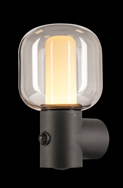 LA 1004679 OVALISK WL Sensor venkovní LED nástěnné přisazené svítidlo antracit CCT switch 3000/4000 K - BIG WHITE (SLV)