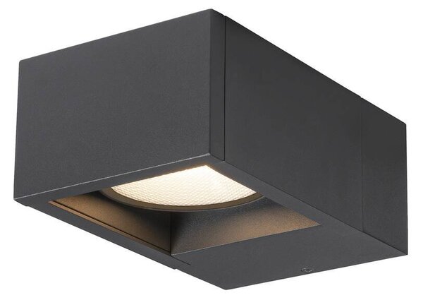 LA 1004747 ESKINA FRAME WL venkovní LED nástěnné přisazené svítidlo antracit CCT switch 3000/4000 K - BIG WHITE (SLV)