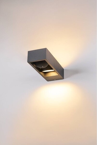 LA 1004748 ESKINA FRAME WL venkovní LED nástěnné přisazené svítidlo double antracit CCT switch 3000/4000 K - BIG WHITE (SLV)