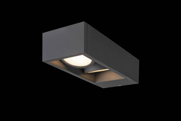 LA 1004748 ESKINA FRAME WL venkovní LED nástěnné přisazené svítidlo double antracit CCT switch 3000/4000 K - BIG WHITE (SLV)