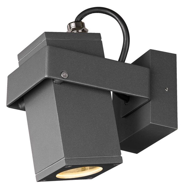 LA 1004653 THEO BRACKET CW venkovní nástěnné a stropní přisazené svítidlo QPAR51 antracit - BIG WHITE (SLV)