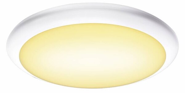 LA 1005089 RUBA 27 CW venkovní LED nástěnné a stropní přisazené svítidlo bílé CCT switch 3000/4000 K - BIG WHITE (SLV)