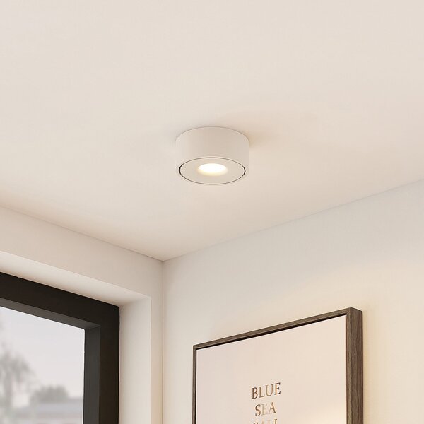 Stropní Lampa Arcchio, Rotari, stmívatelné, Bílá, Chodba, Kov, Moderní