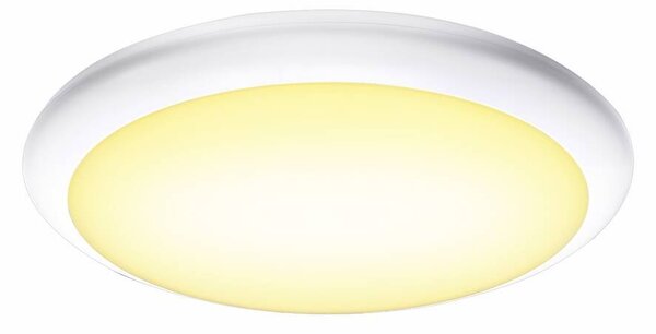 LA 1005089 RUBA 27 CW venkovní LED nástěnné a stropní přisazené svítidlo bílé CCT switch 3000/4000 K - BIG WHITE (SLV)