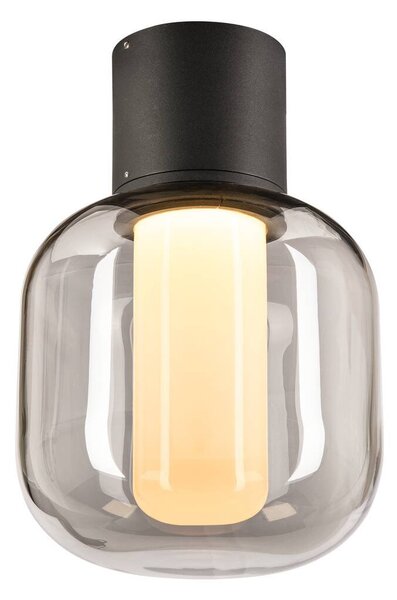 LA 1004677 OVALISK CL venkovní LED stropní přisazené svítidlo antracit CCT switch 3000/4000 K - BIG WHITE (SLV)