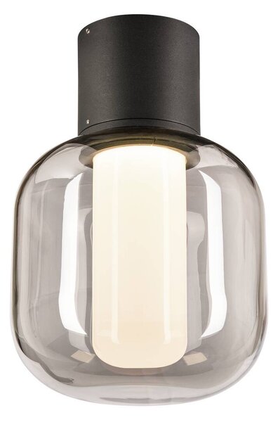 LA 1004677 OVALISK CL venkovní LED stropní přisazené svítidlo antracit CCT switch 3000/4000 K - BIG WHITE (SLV)